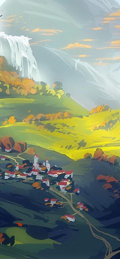 Art Anime Country Cute
