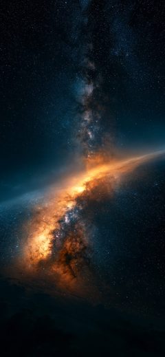Art Space Galaxy Nebula Cosmic Stars Universe
