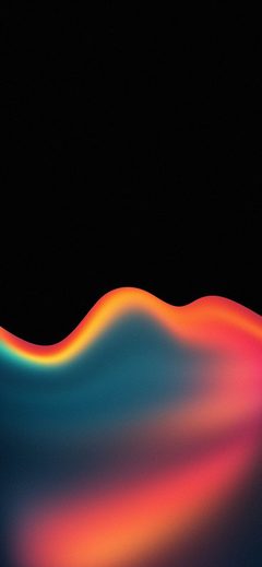 Art Abstract Gradient Neon Flare Colorful