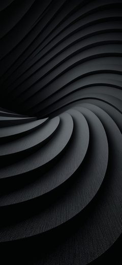 Art Abstract Dark Curve Spiral Minimal Texture