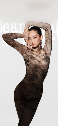 Ppl Jennie Jean Paul Gaultier Sexy Girl Woman Idol Asian Model Beauty Music Kpop