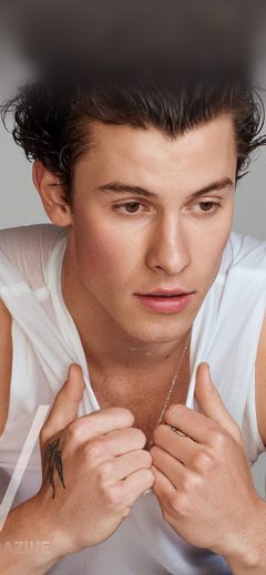 Ppl Shawn Mendes Man Singer Closeup White Magazine Boy Sexy