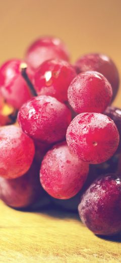 Grape Fruit Red Nature Delicious Flare