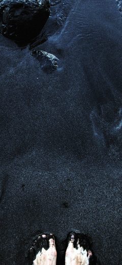 Beach Foot Sea Sand Holiday Nature Dark