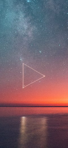 Sea Sunset Star Play Light Nature Blue