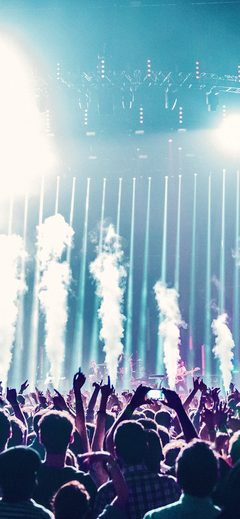 Party Concert City Nature Music Blue