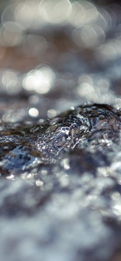 Nature Water Bokeh Flow