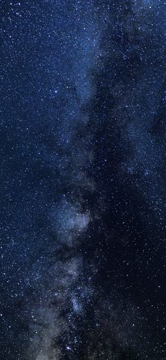 Nature Sky Star Night Galaxy Milkyway Blue Dark