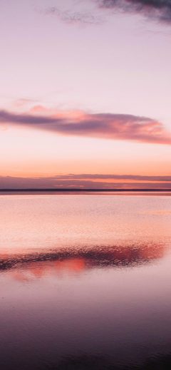 Nature Sunset Sea Sky Red Pink Cloud