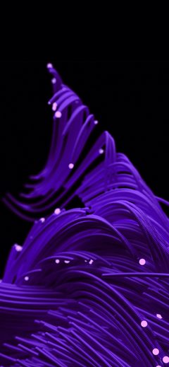 Abstract Digital Art Purple Pattern Background